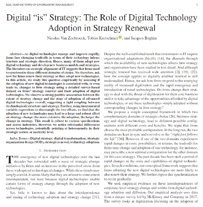 Digital IS strategy (IEEE)